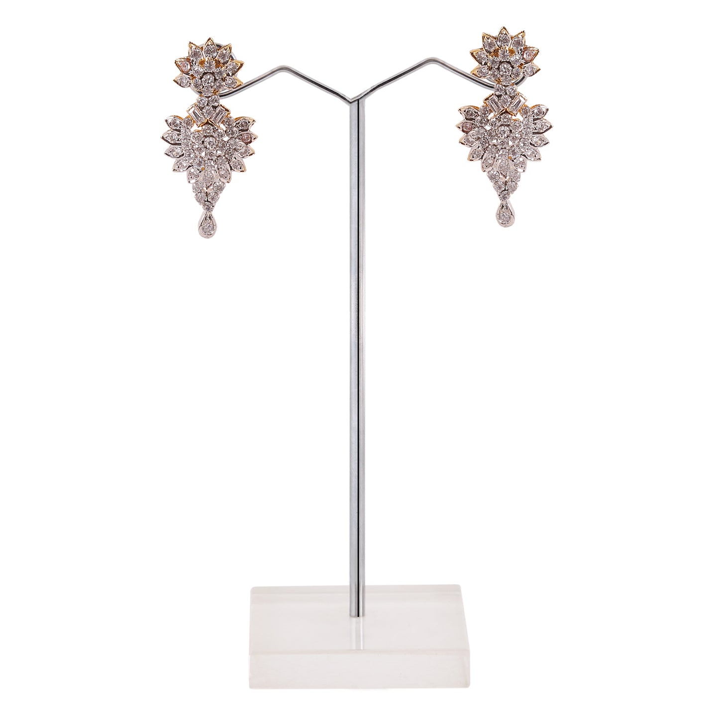 E016 - Cubic Zerconia Fancy Earrings