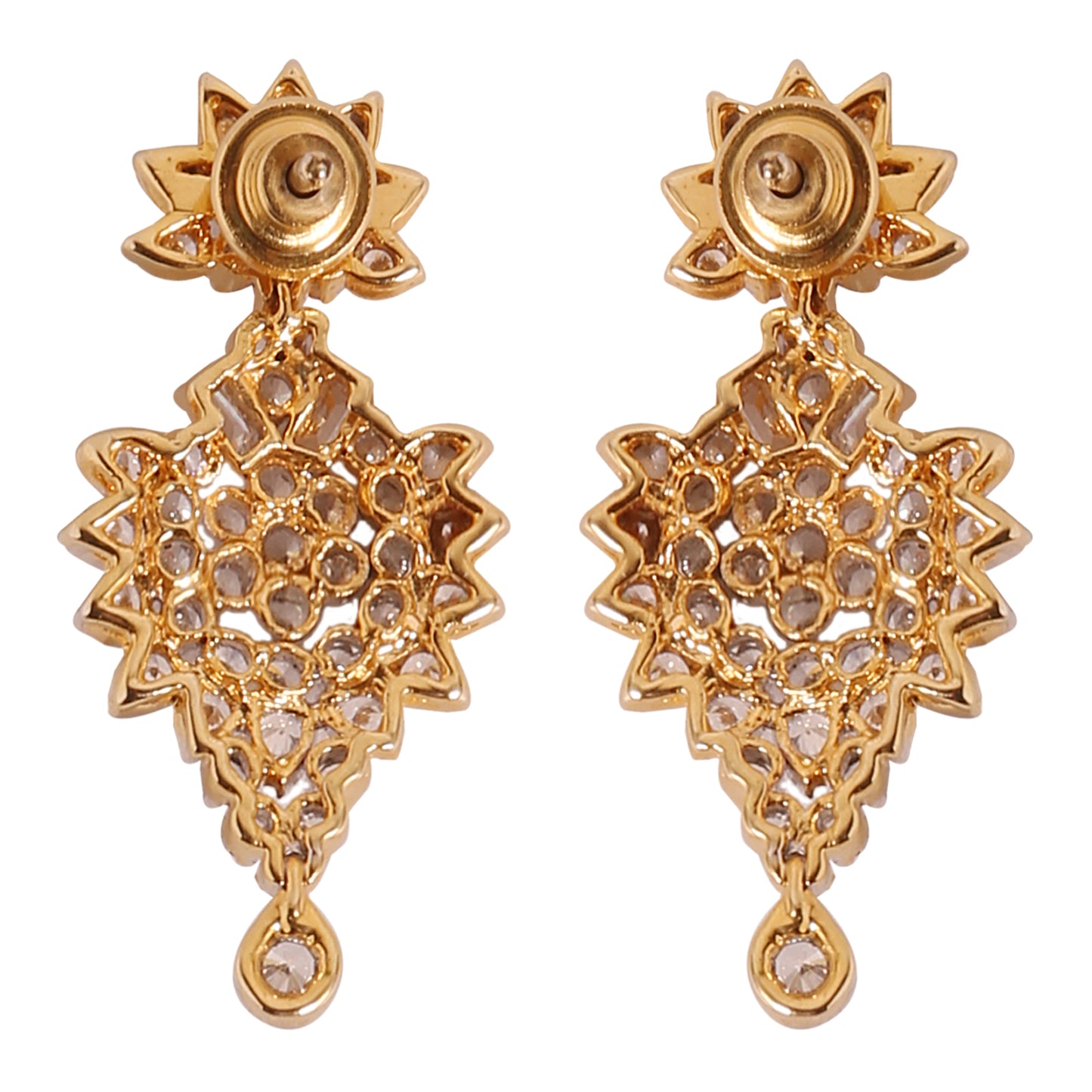 E016 - Cubic Zerconia Fancy Earrings