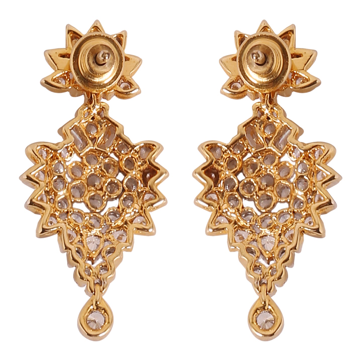 E016 - Cubic Zerconia Fancy Earrings