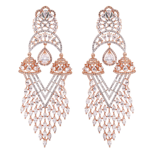 E002 - American Diamond Earrings